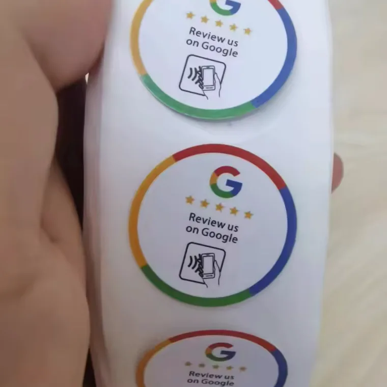 Stickers NFC en rouleau
